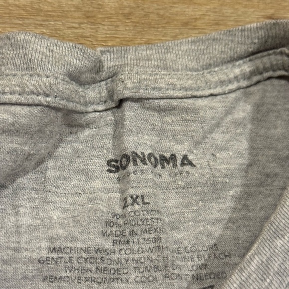 Budweiser gray T-shirt, size 2XL - Picture 2 of 3